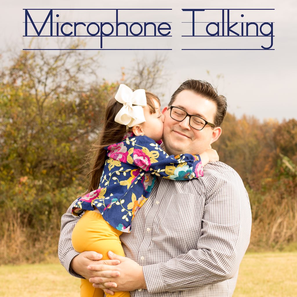 Microphone Talking Logo