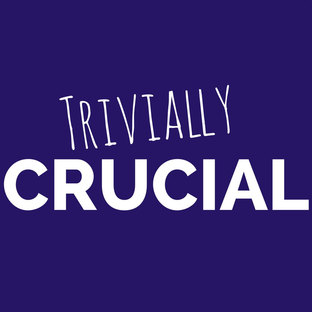 Trivially Crucial Logo